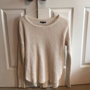 American Eagle white sweater